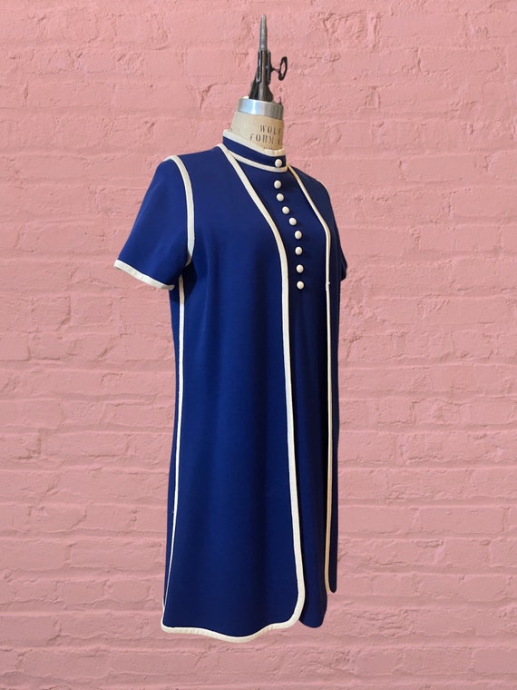 1960s 2pc dress ensemble | 60's Retro Groovy Mod - image 4