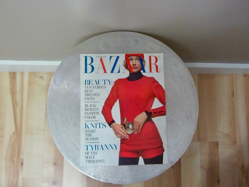 Vintage Harper's Bazaar Magazine : July 1971 image 1