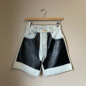 vintage chaps denim shorts | 90s stonewash jean shorts