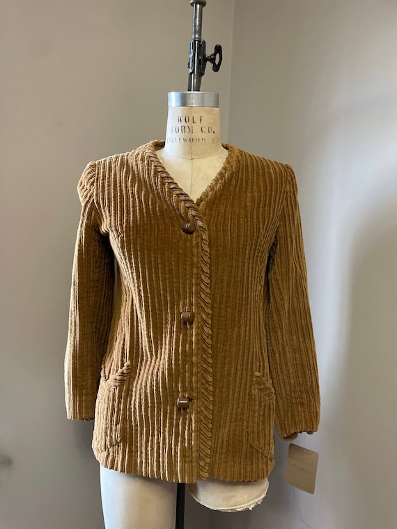 1960s Brown Corduroy Jacket - Etsy