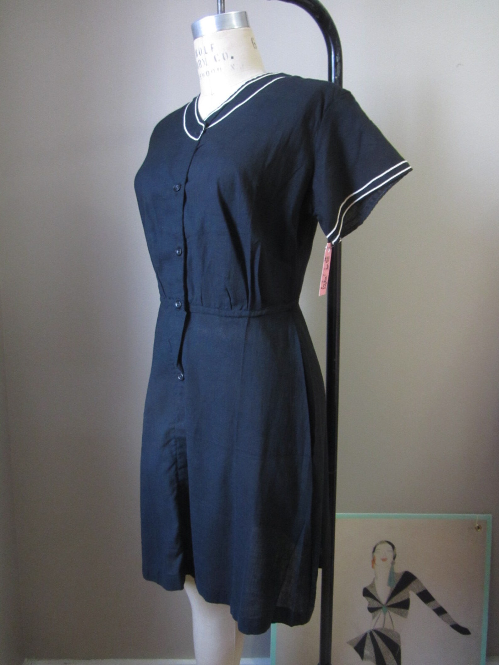 1910s Cotton Swimming Dress Edwardian Swim Dress - Etsy