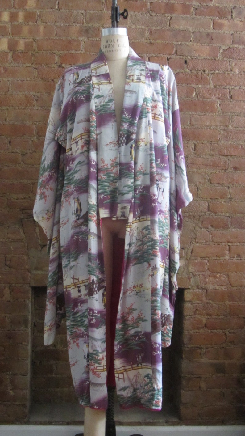 1940s furisode kimono image 2