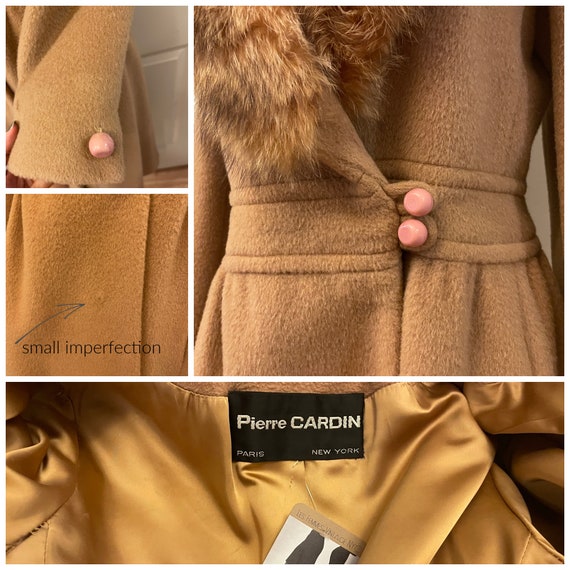 1970s Pierre Cardin wool princess coat | 60s 70s … - image 9