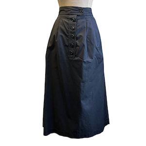 vintage Yves Saint Laurent skirt | 70s 80s high fashion Paris designer