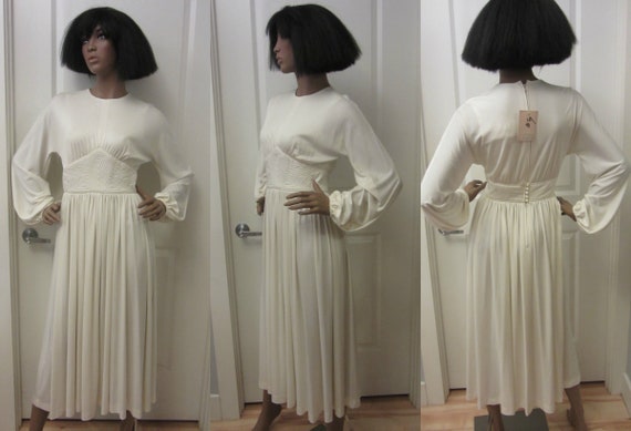 1970s Donald Brooks dress | 70's High Fashion Des… - image 1