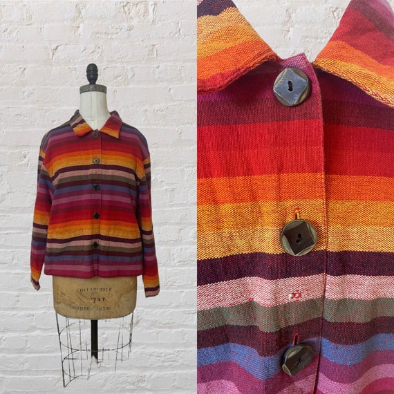 0099~Striped Jacket