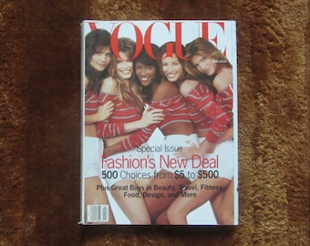 Vintage Vogue Magazine : April 1993