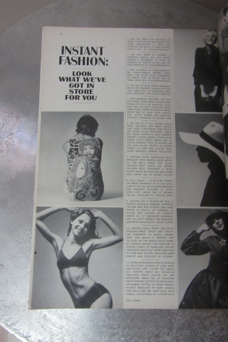 Vintage Harper's Bazaar Magazine : July 1971 image 5