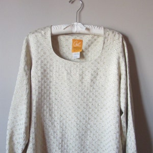 Camicetta color champagne Christian Lacroix anni &#39;90 / stilista di alta moda anni &#39;90 / dalla M alla L / Françoise