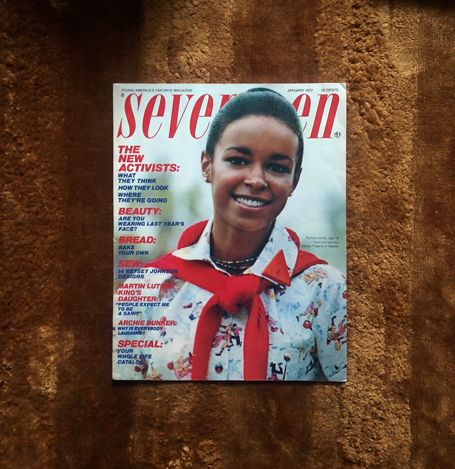 Vintage Seventeen Magazine : January 1972 - Etsy