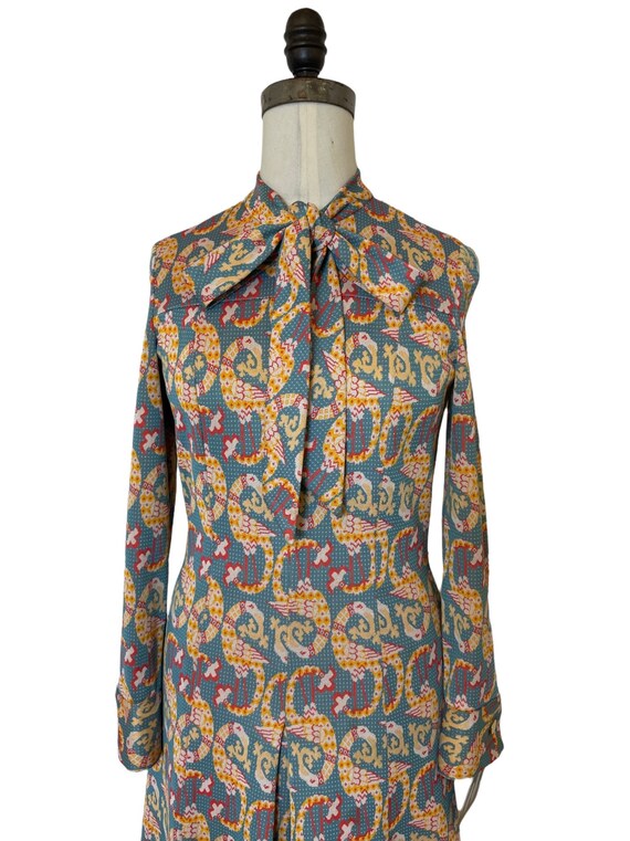 1960s Kimberly knit secretary dress | 60's Mid Ce… - image 6