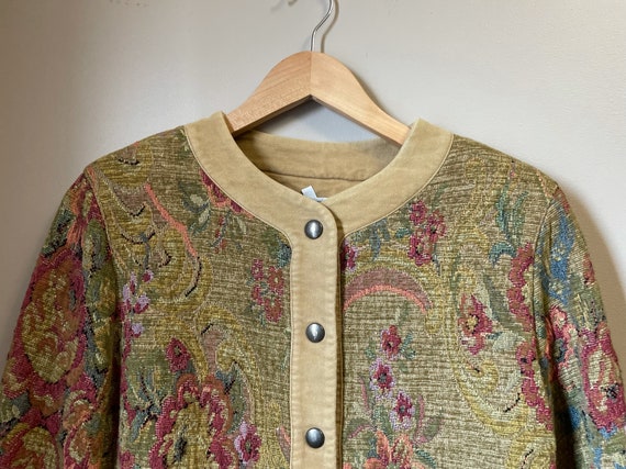 Vintage Byblos cropped jacket - image 5