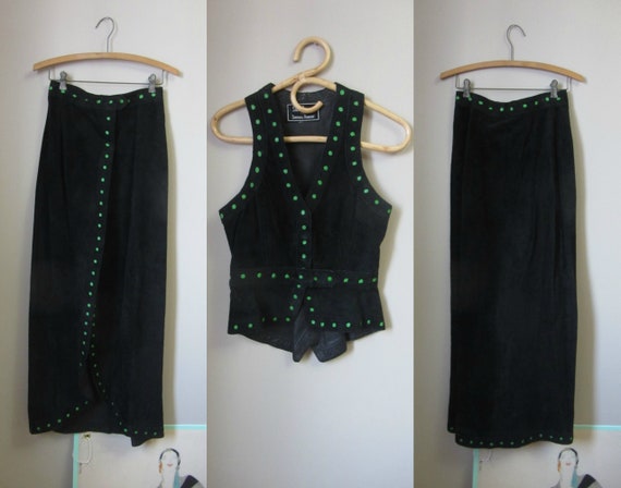 1970s Giorgio di Sant Angelo Suede Ensemble | 70'… - image 7