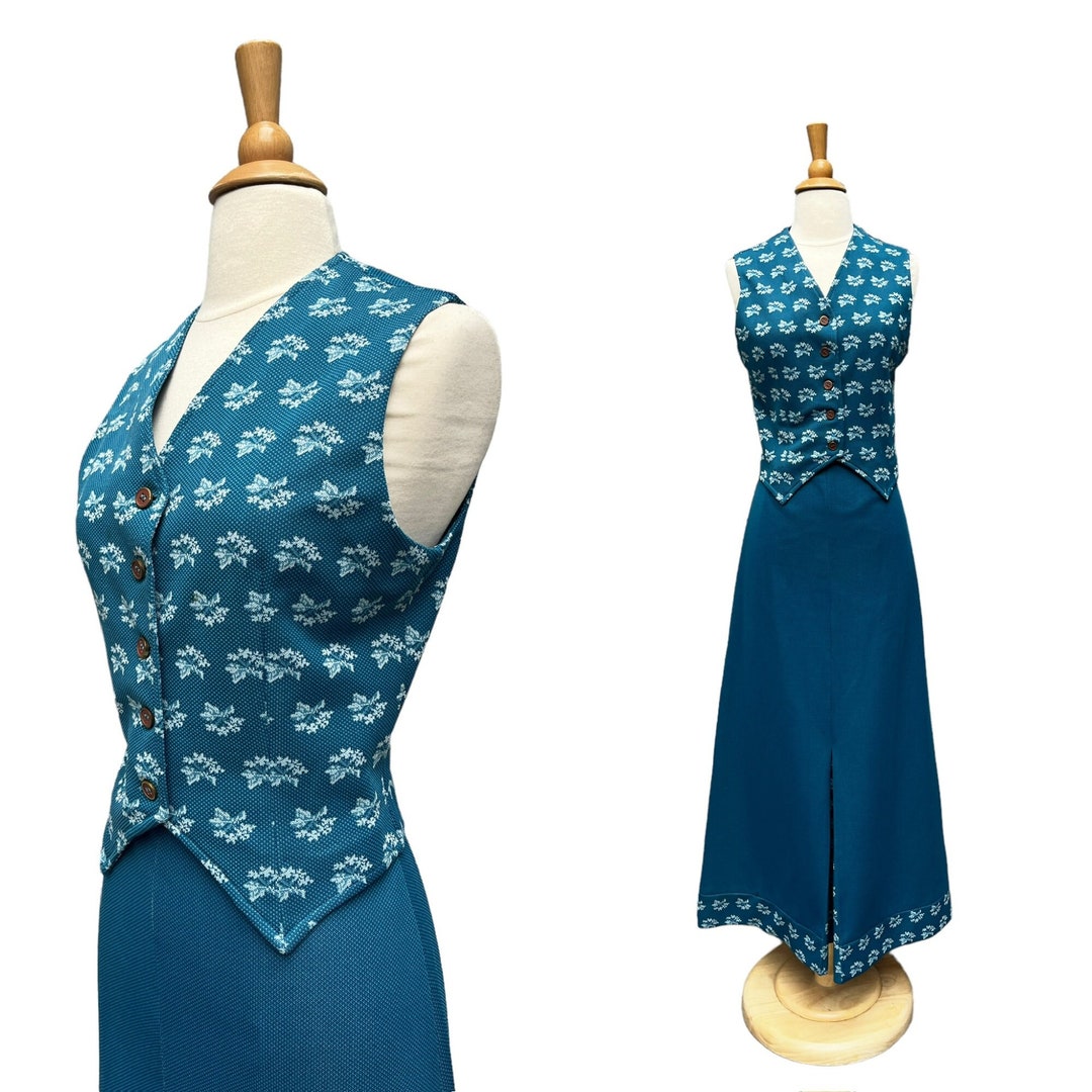 Femmes camisoles - Chemisier tubulaire sans - FR00LSR Blue_flowers