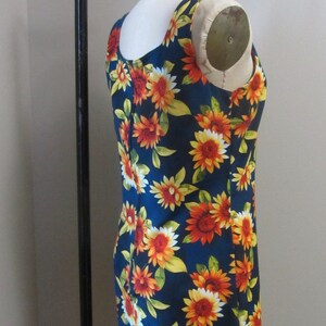 Jaren 1990 zonnebloem mini jurk Jaren 90 grunge afbeelding 4