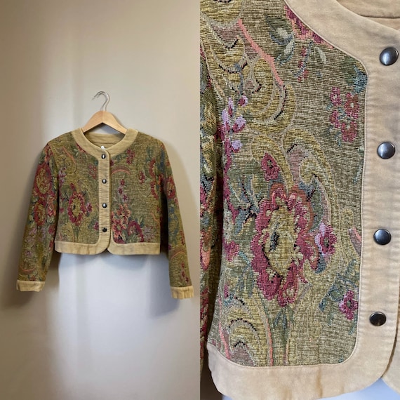 Vintage Byblos cropped jacket - image 1