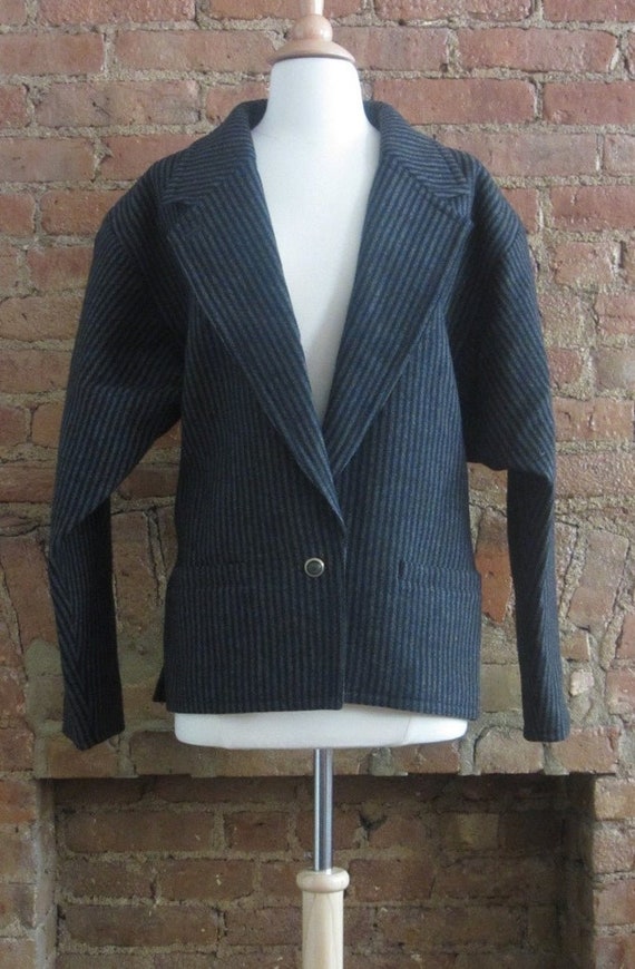 1980s Gianni Versace wool blazer - image 2