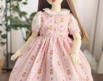 Price down!BJD doll dress for msd sdm 1/4size - little bear