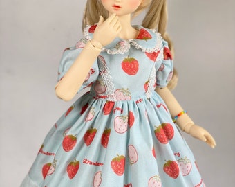 New arrived!BJD doll dress for SD10 SD 1/3 size strawberry