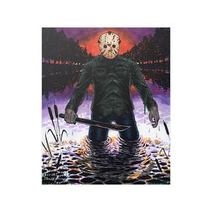 9 x 11 Jason Vorhees Satin Posters (210gsm)