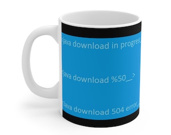 Ceramic Mugs java download error(11oz15oz20oz)