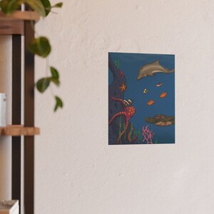 11 x 14  Sea Life Premium Matte vertical posters