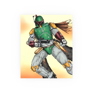 Boba Fett 9x11 Premium Matte Vertical Posters