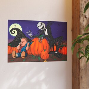 24 x 18 The Great Pumpkin King Satin Posters (210gsm)