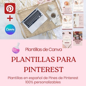 Pack de 90 plantillas para Pinterest editables en Canva. Mejora tu visibilidad, ahorra tiempo y potencia tu marketing estratégico.
