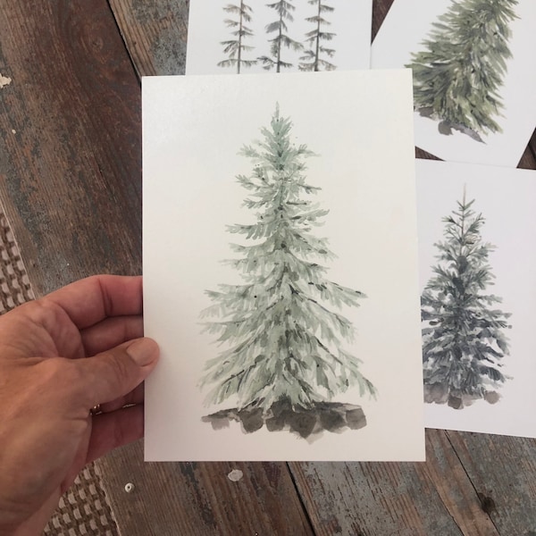 5x7 Watercolor Print - Etsy