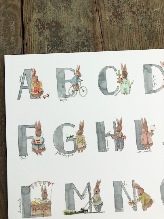 Nursery Alphabet Chart