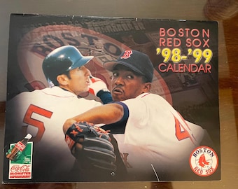 Boston Red Sox 1989-1999 Calendar.