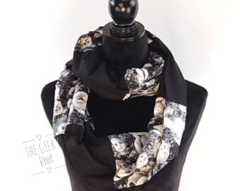 Broken dolls infinity scarf