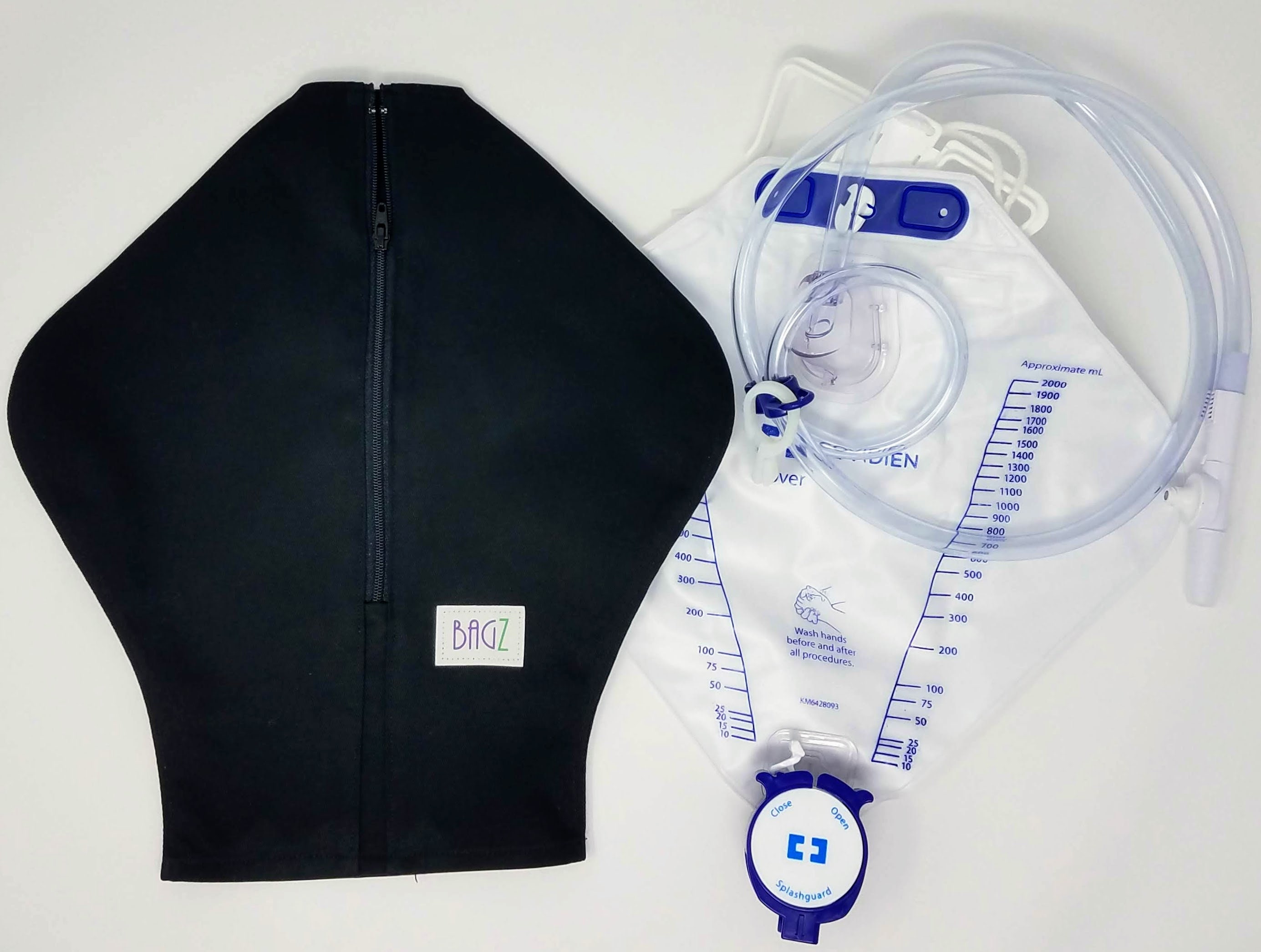 Covidien catheter bag cover by BAGZ™ 2000mlurine or bile bag Etsy