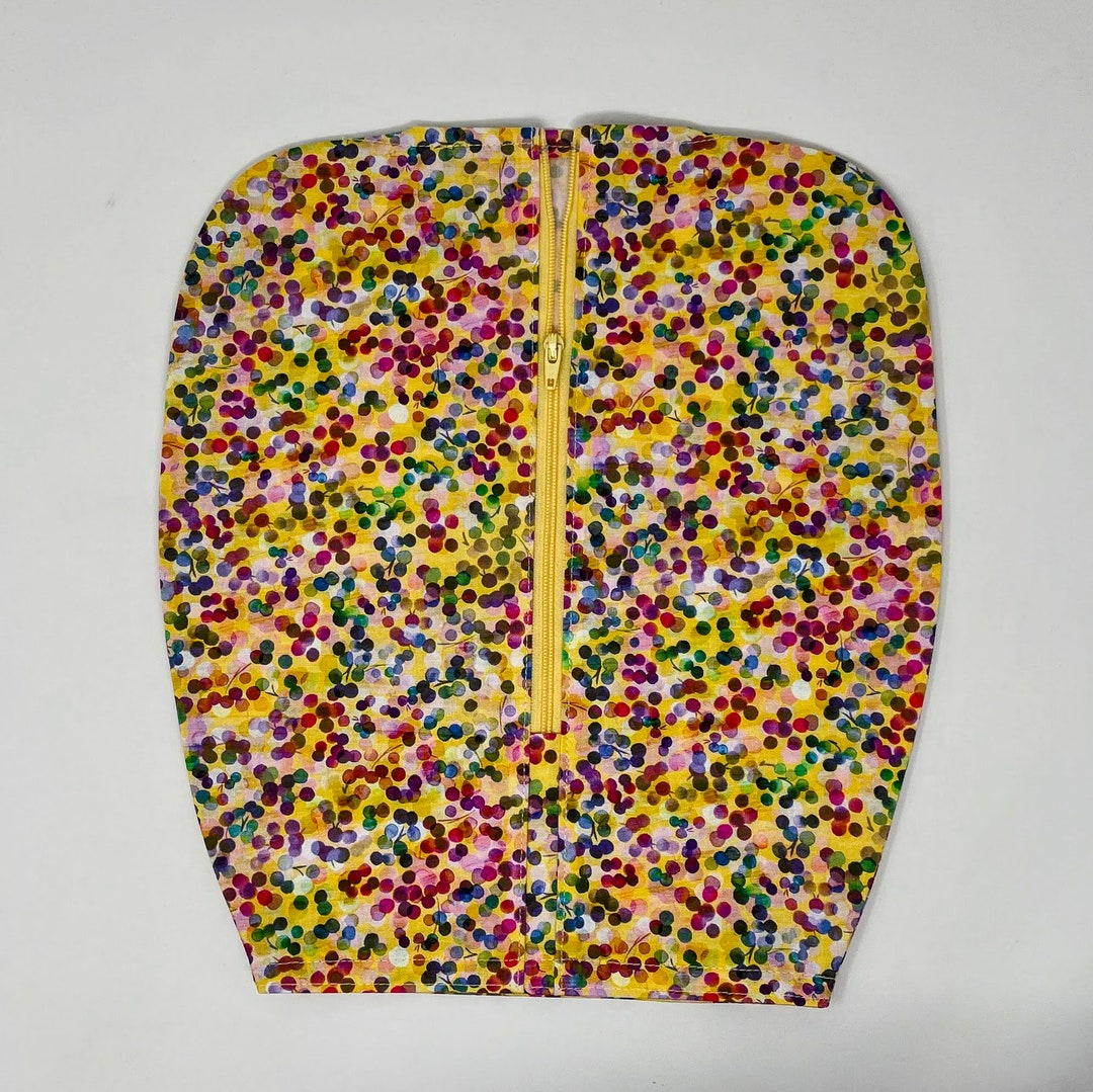 Foley Catheter Bag Cover. Open, or Snap, Hem to Easily Access Drain