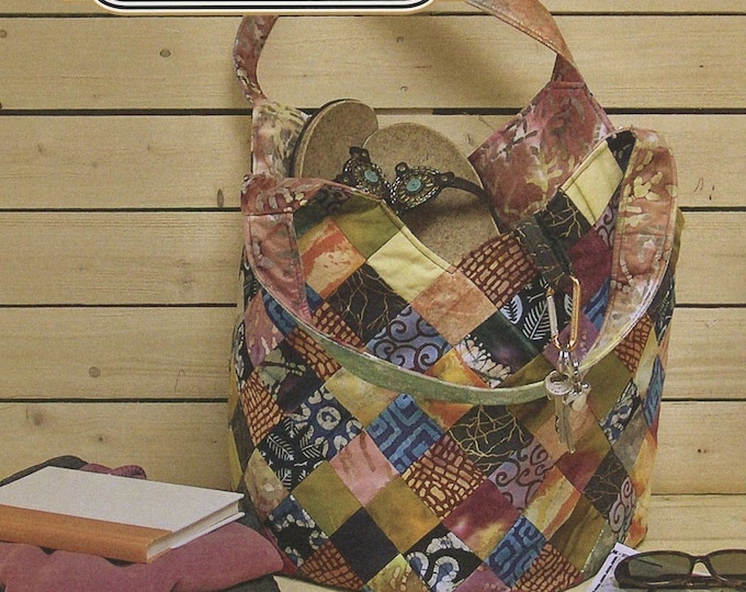 Mondo Bag Pattern Plus Printed Interfacing by Quiltsmart Etsy