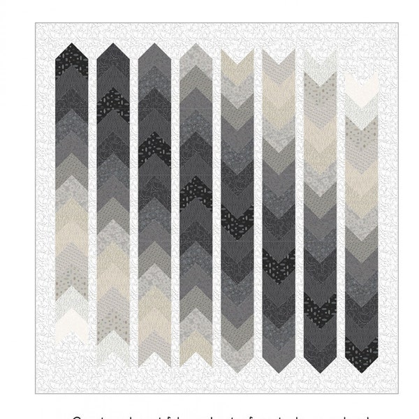 With the Tides downloadable Digital PDF Quilt Pattern by Shell Rummel ...