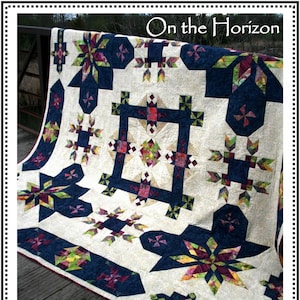 On the Horizon Quilt Pattern by Whirligig Designs