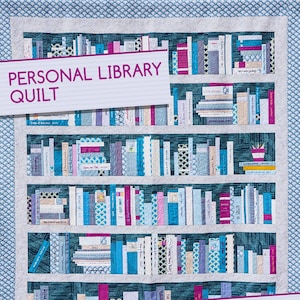 Personal Library Quilt Pattern by Heather Givans of Crimson Tate.