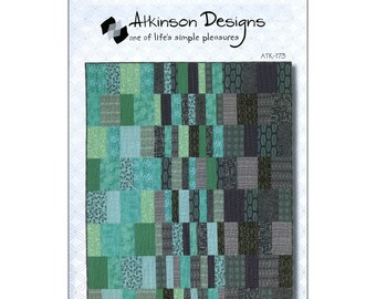 Morning Noon & Night, Fat Quarter Quilt Pattern de Atkinson Designs