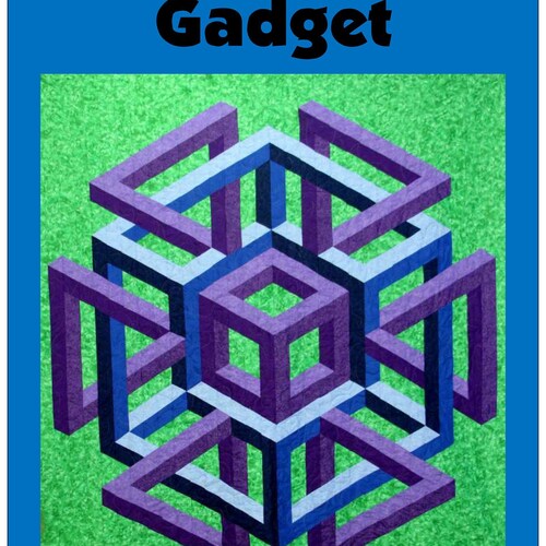 Wind Chimes. a 3D Illusion Quilt Pattern by Quilter's Etsy