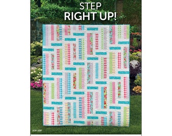 Step Right Up Quilt Pattern by Atkinson Designs