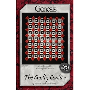 Genesis Quilt Pattern by Christopher Florence, The Guilty Quilter
