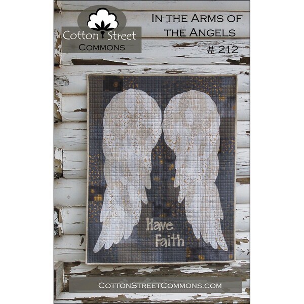 In the Arms of the Angels, Quilt Pattern by Marcea Owen of Cotton Street Commons, Angel Wings