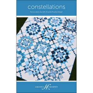 Constellations Quilt Pattern by Amanda Murphy Design