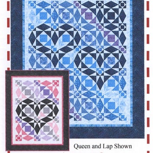 Our Hearts Will Go On Quilt Pattern by The Fabric Addict, Storm At Sea