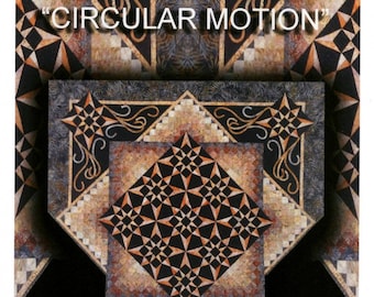 Circular Motion Quilt Pattern by Kathleen Andrews of KwiltArt