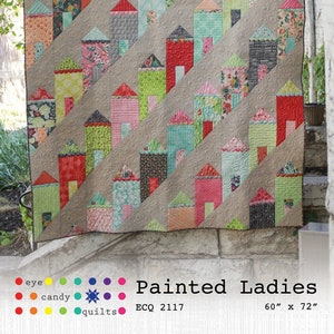 Painted Ladies, Quilt Pattern by Eye Candy Quilts
