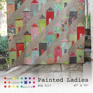 Painted Ladies, Quilt Pattern by Eye Candy Quilts