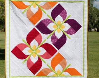 Windswept Quilt Pattern by On Williams street